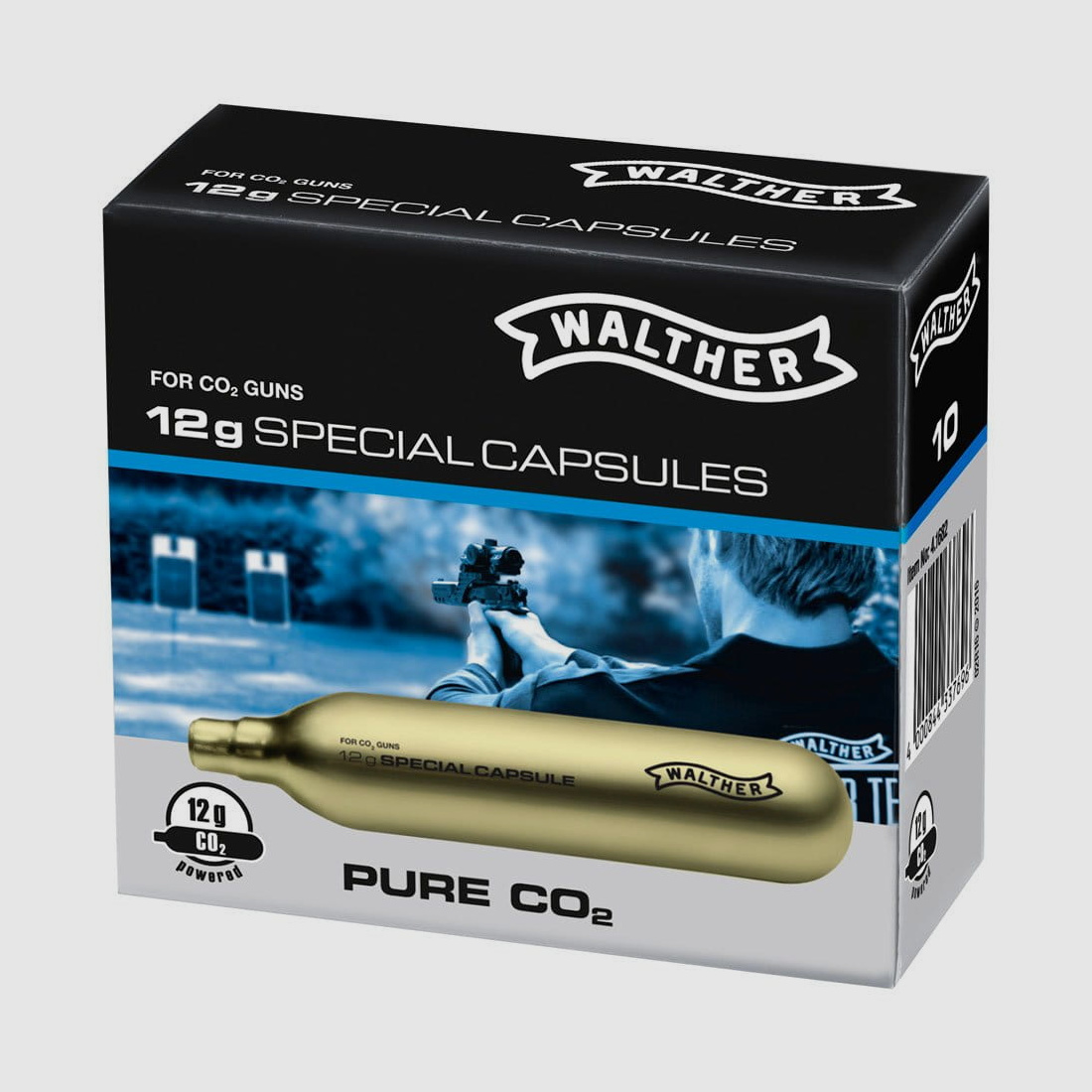 Walther CO2 Kapseln 12 g - 10 Stk.