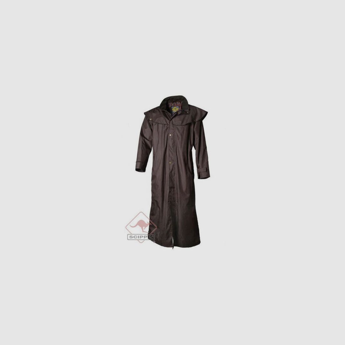 Scippis Gladstone Coat Brown M