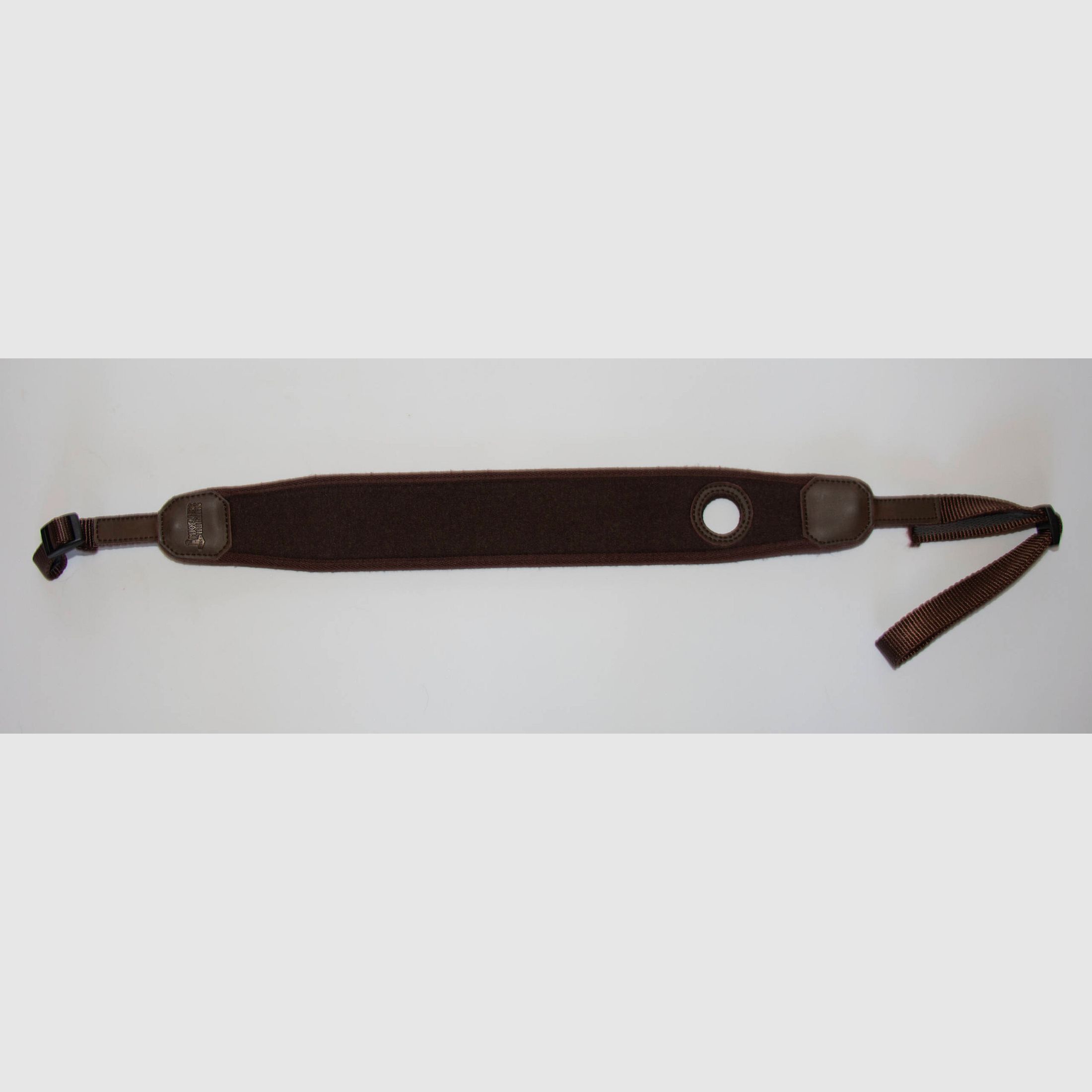 Rifle sling with thumb hole - Brown