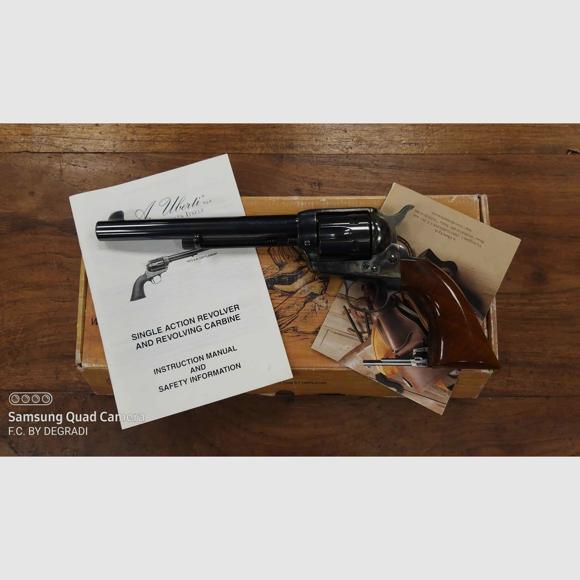 UBERTI MOD. 1873 CALIBRO 45 COLT, immagine 1 di 3