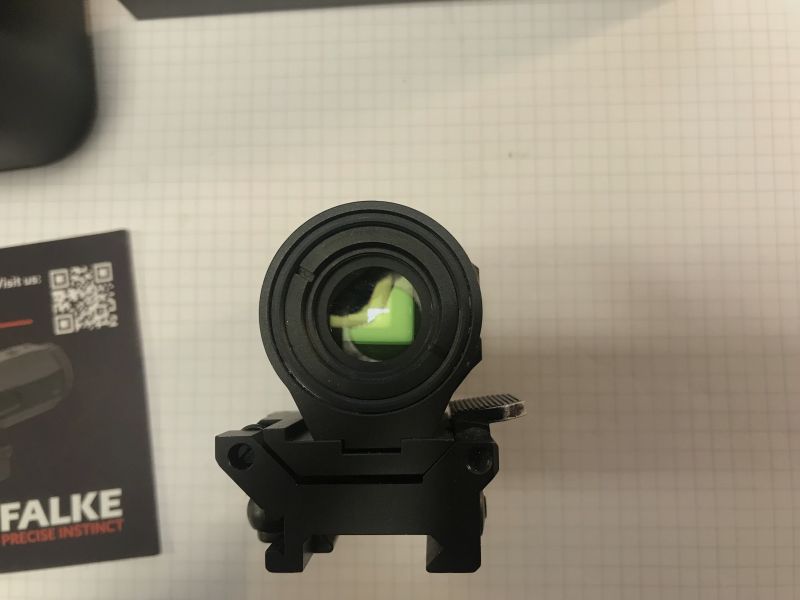 Falke B3X lE Magnifier Auto-Side-Up 3fach Vergrößerung NP 325 Steiner Zeiss Sig Sauer AR15