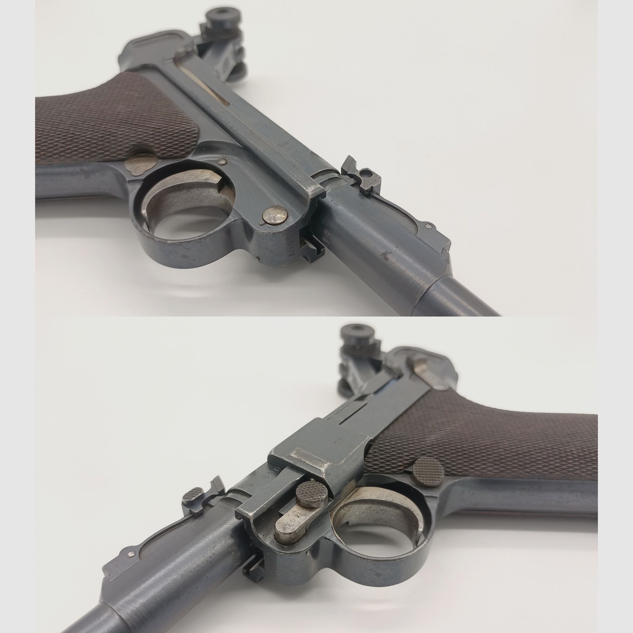 Pistole DWM P08 1915 Artillerie, Ari, Kal. 9mmLuger, *inkl. Holster "MARS" Berlin 1915*