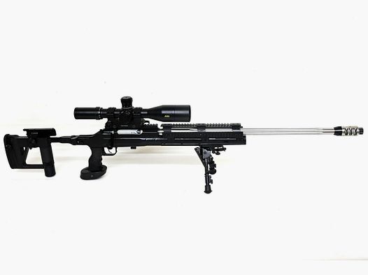 Karabina powtarzalna Voere M2, używana, .300 Win. Mag., luneta, bipod, składana kolba