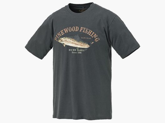 Pinewood Salmon T-Shirt Antracite