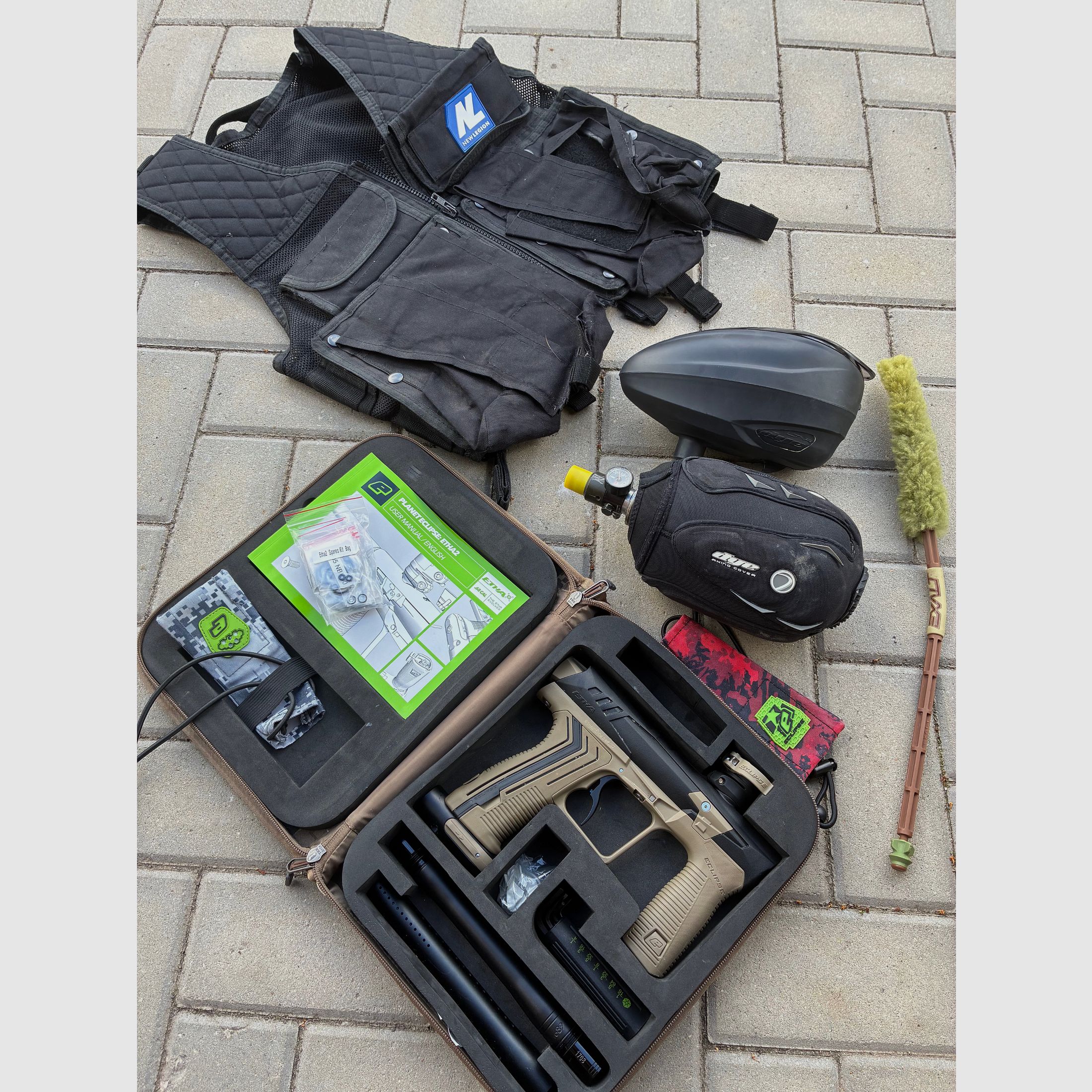 Planet Eclipse Etha 2 plus accessories