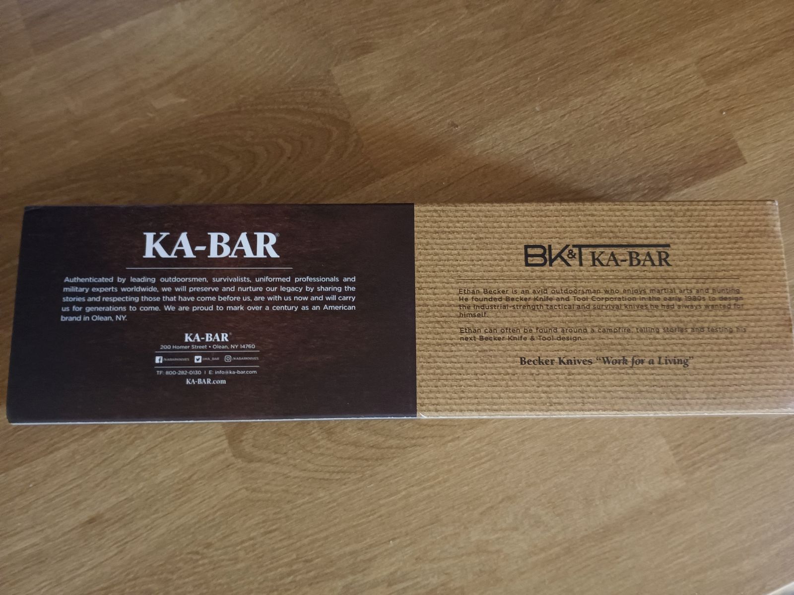 Jagdmesser/Outdoormesser KA-BAR BK62