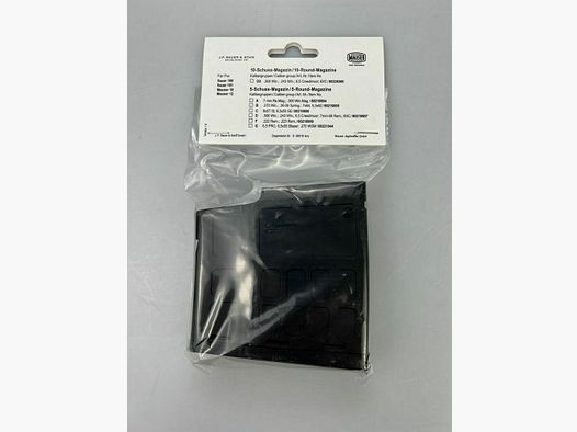 Sauer Mauser 101, 100, M12, M18 10-round magazine