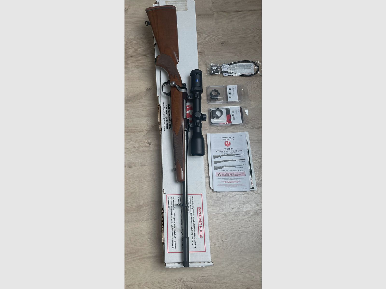 RUGER M77 Hawkeye Compact Rifle