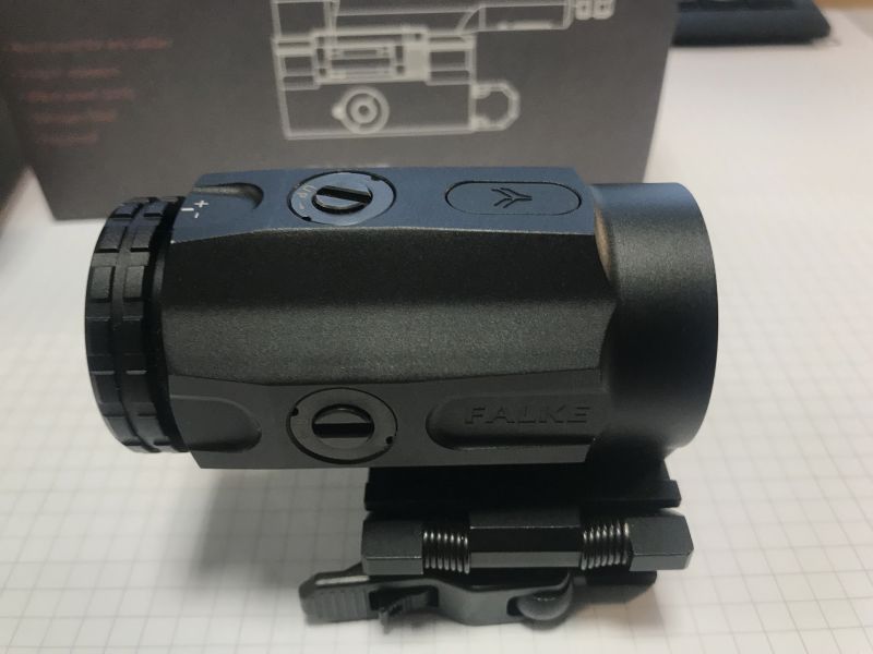 Falke B3X lE Magnifier Auto-Side-Up 3fach Vergrößerung NP 325 Steiner Zeiss Sig Sauer AR15