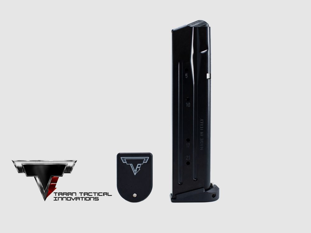 TTI P320 Full Size +1 Base Pad - Flat Black