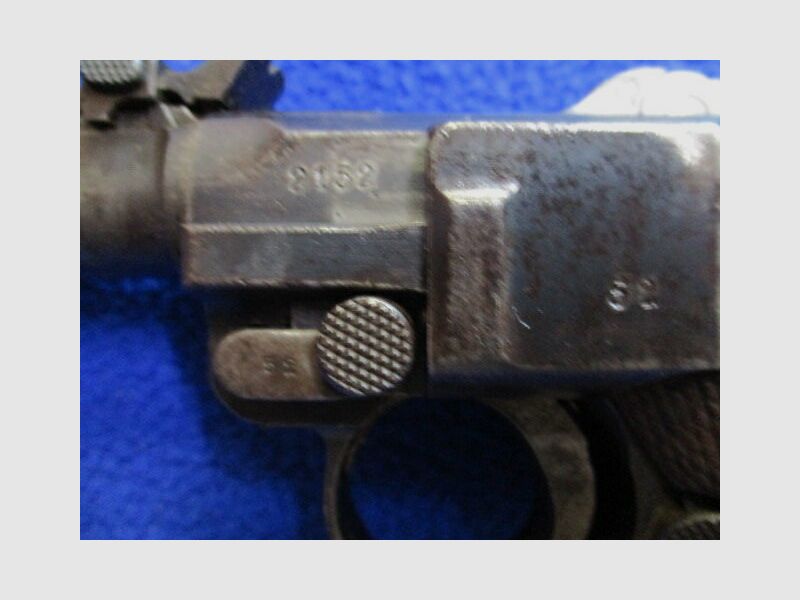 Pistool Ari 08 9mmLuger 1917 met bijpassende nummers originele staat P08