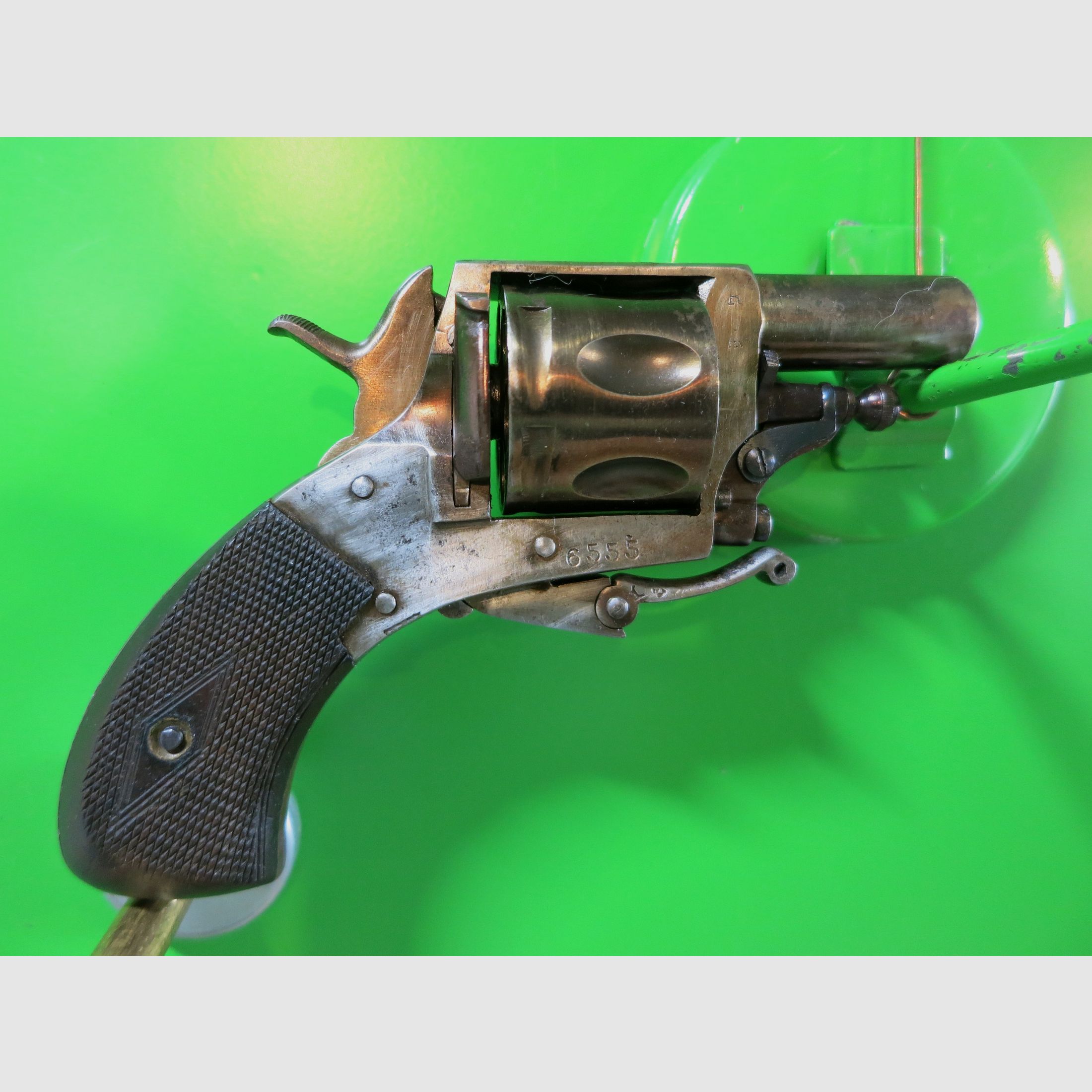 Fietsers-revolver/ Velodog, verzamelobject, lichte defect #54-, afbeelding 5 van 6