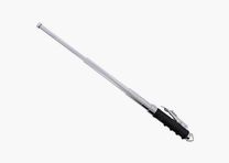 Bastone telescopico automatico 19,5'' con fondina da cintura - Argento