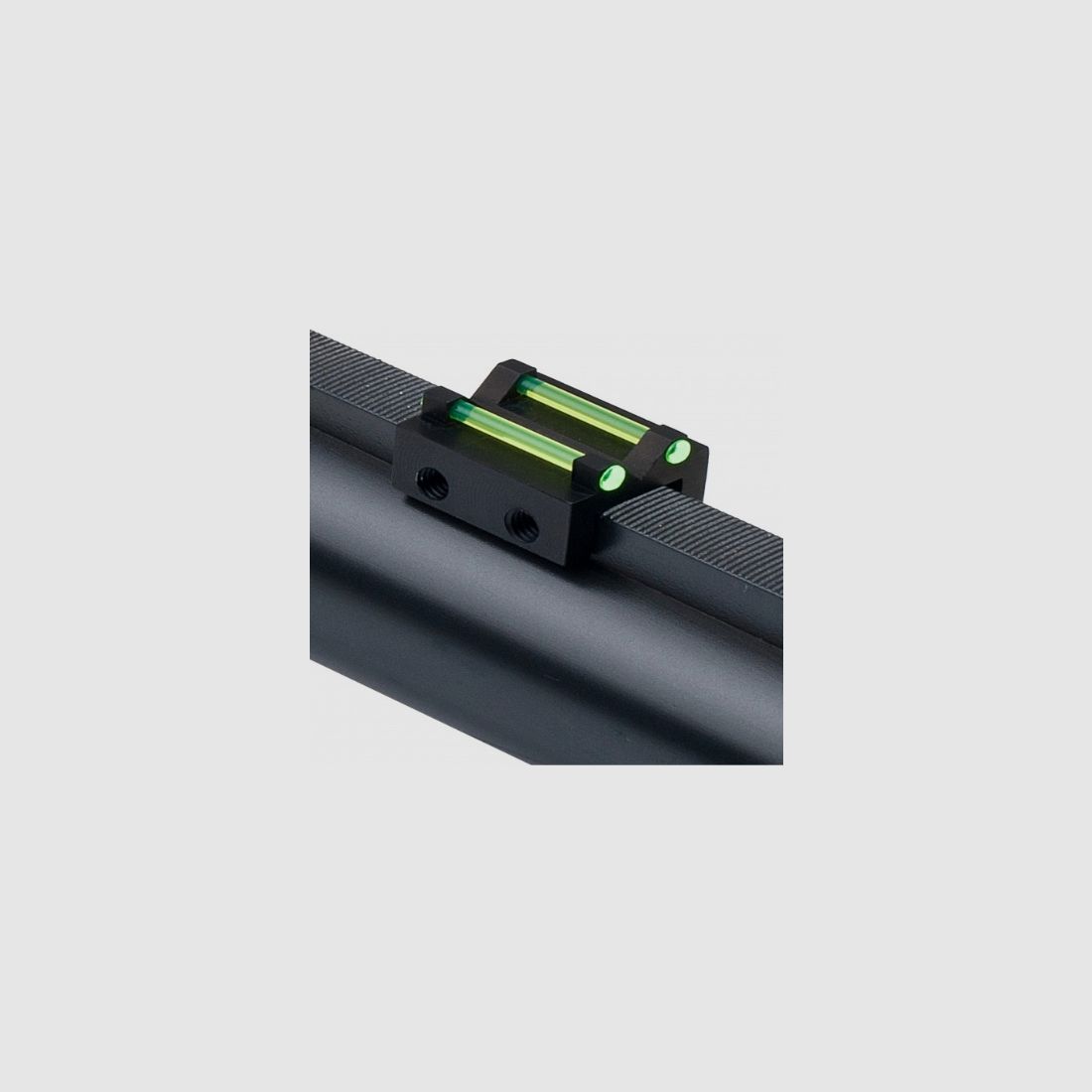 Mirino da fissare su una guida ventilata da 7 a 8 mm con 2 fibre verdi fluorescenti, immagine 2 di 2