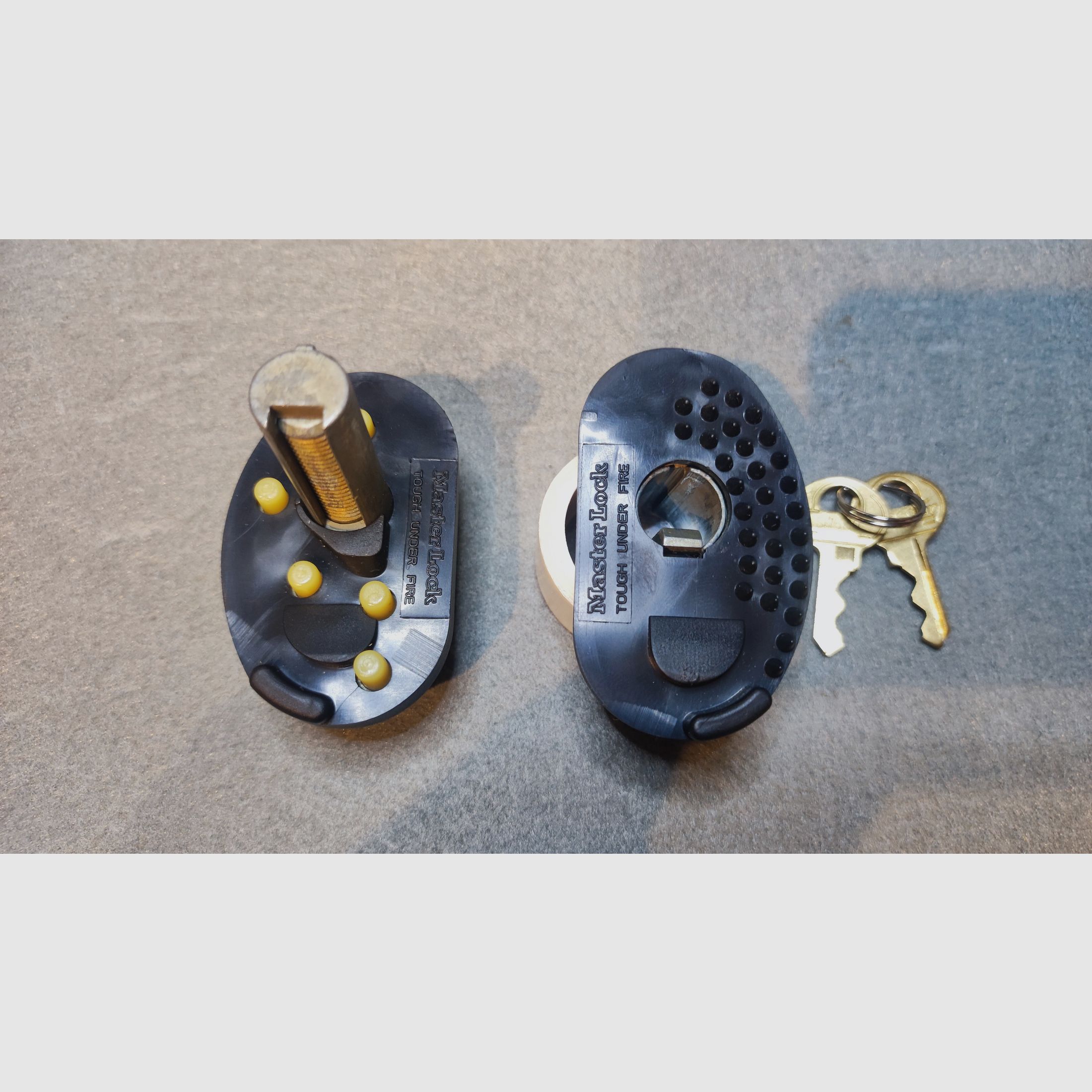 Master Lock Abzugsschloss 90DSPT Dunkelblau – unbenutzt