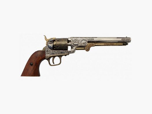 Réplica decorativa Denix del revólver Colt Navy 1851
