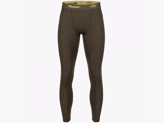 BLASER JONAR MERINO TIGHTS, DARK BROWN