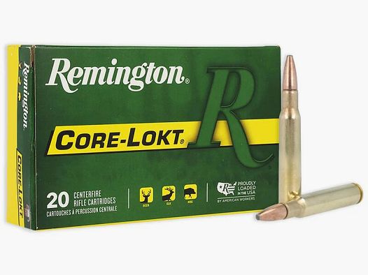 Remington Core-Lokt .30-06 Sprg. 150GR PSP 20 Patronen