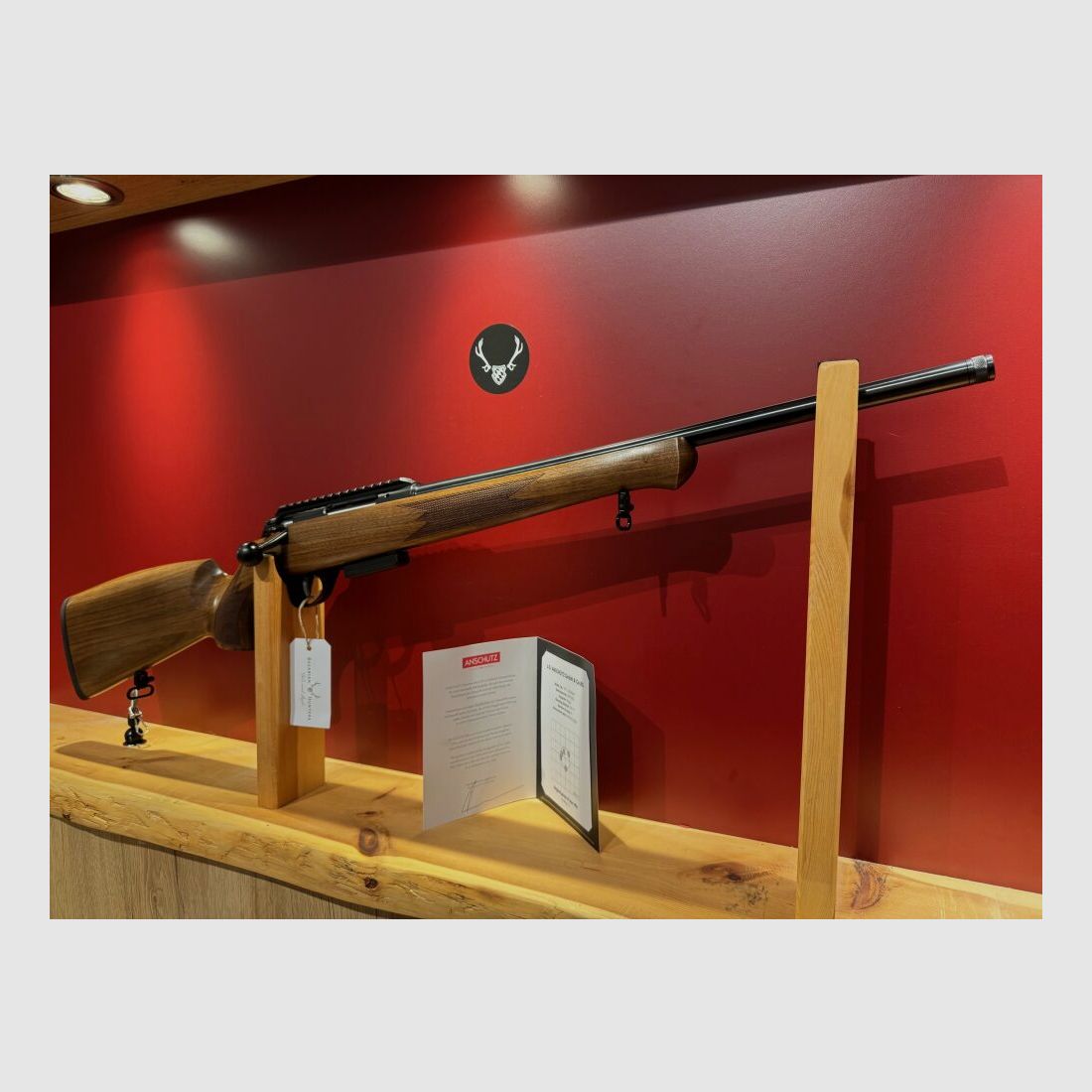 Anschütz 1771 G-15x1 Calcio tedesco, 51cmLL, grilletto a punto di pressione