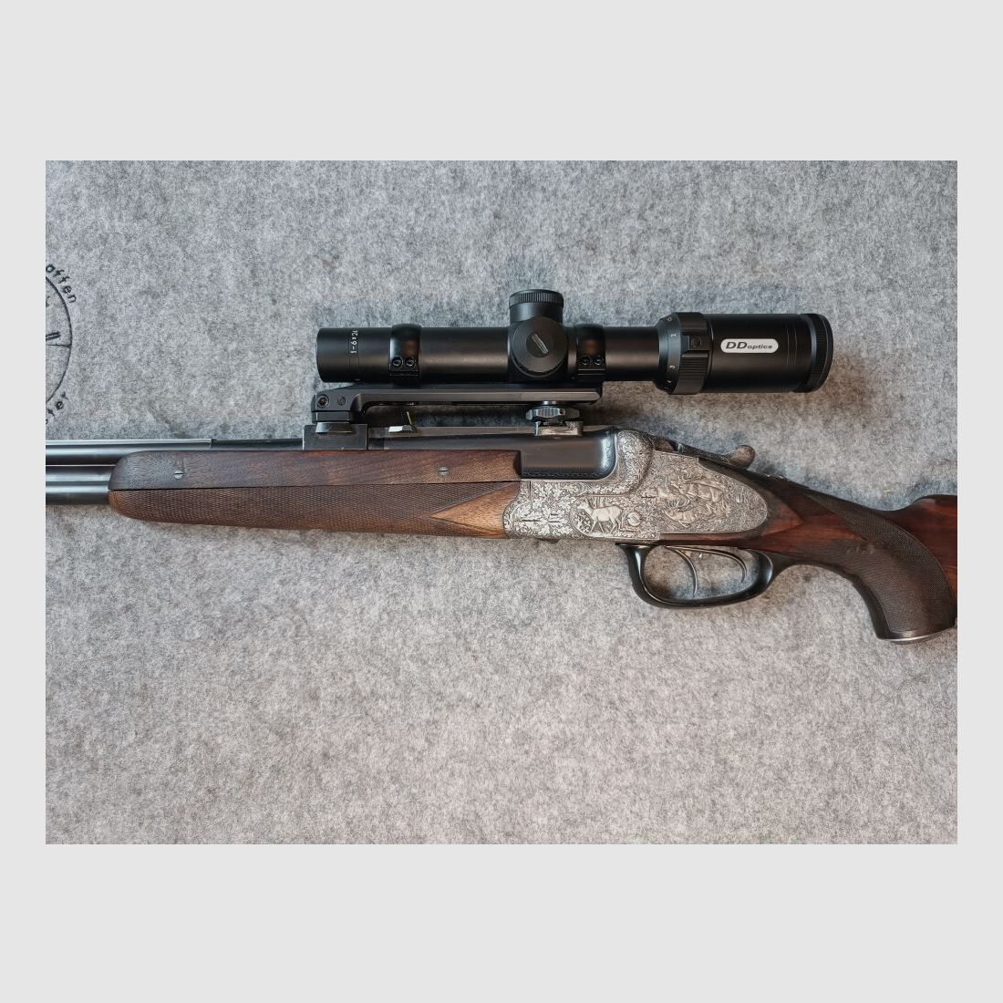Anton Sodia Ferlach Mod. Sodia Bockdoppelbüchse mit ZF DD Optics 1-6x24