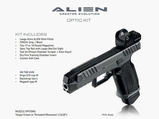 Laugo Arms Mod. ALIEN Creator Optic Kit