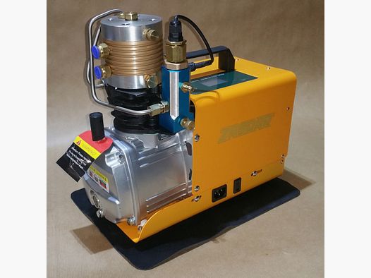 Compresor Digital ZASDAR con parada Automática 110/220v para PCP 300 Bar. (4500PSI/30MPH)