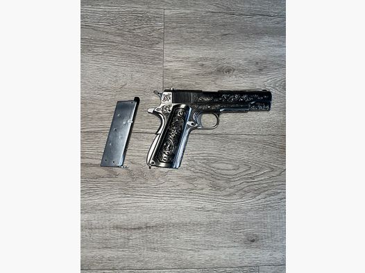  1911 GBB Vollmetall mit Gravuren