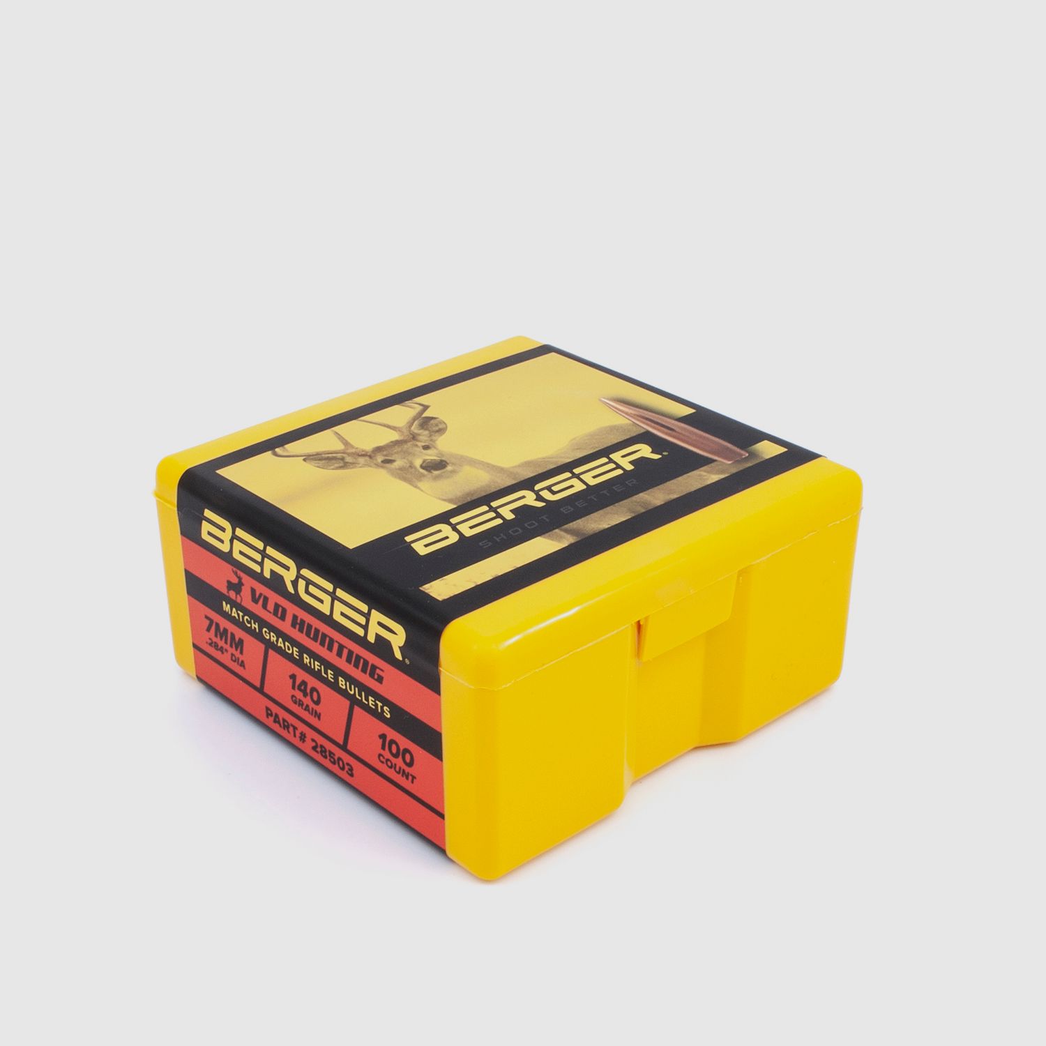 Berger Geschoss 7mm/.284 VLD Hunting 140GR 100 Stück