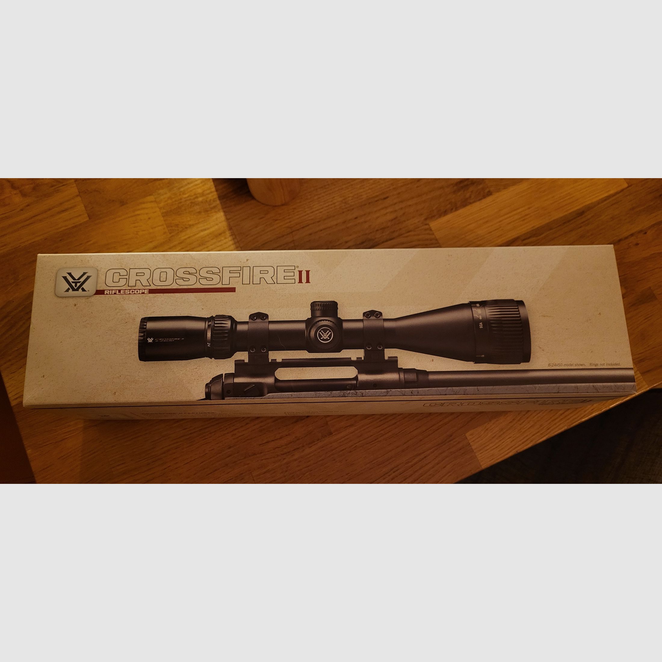 Vortex Crossfire II 4-16x50mm AO riflescope w/Dead-Hold BDC reticle, black CF2-31039