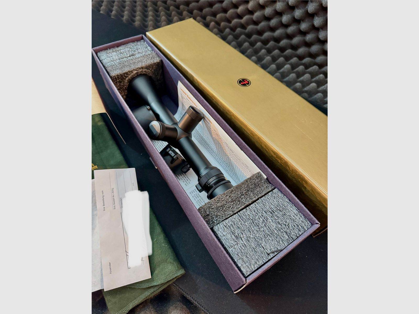  Leupold Vari-x III 3.5-10x40 Target Tactical 45266 in OVP, Restgarantie - 30 Jahre (Kaufdatum 29.11.2001)