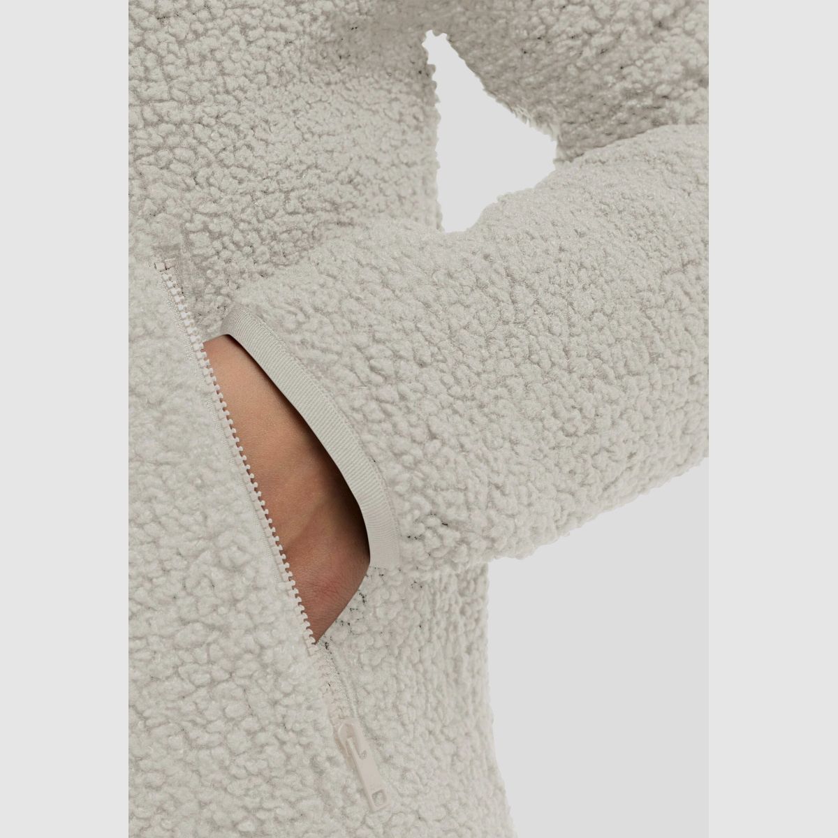 JACK WOLFSKIN High Curl Jkt W Fleece Jacket Donna Pale Sand