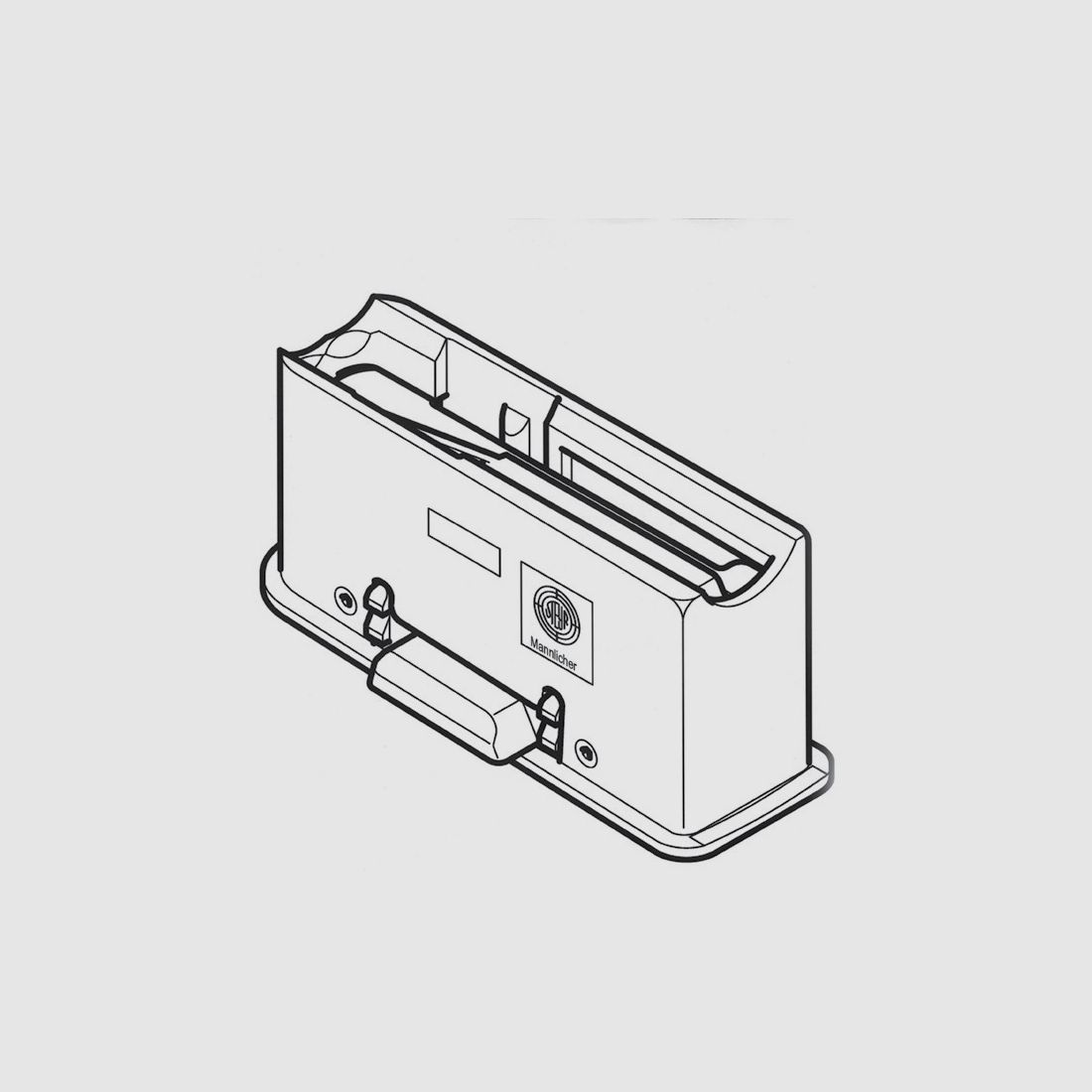 Magazynek Mannlicher CLII/SM12 308/243