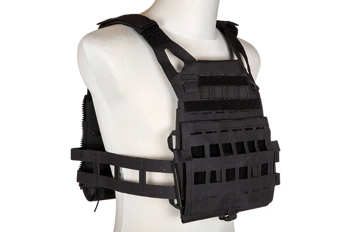 Kamizelka taktyczna PRIMAL GEAR Laser Plate Carrier Lemod - Czarna, zdjęcie 5 z 12