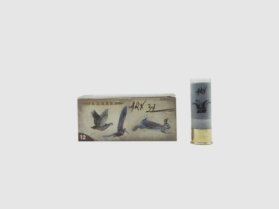 BOITE DE 10 CARTOUCHES JOCKER ARX 34G CAL.12/70 PLOMB 9