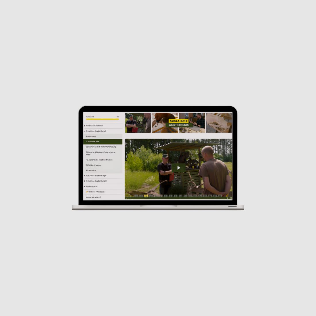 Simulación de examen Jägerschmiede