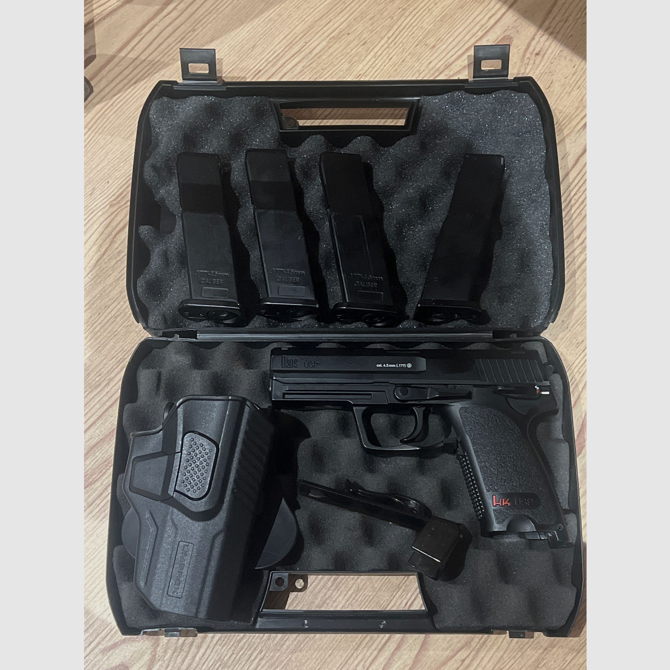 HK Heckler&Koch USP 45 pistolet pneumatyczny pistolet pneumatyczny karabin pneumatyczny CO2