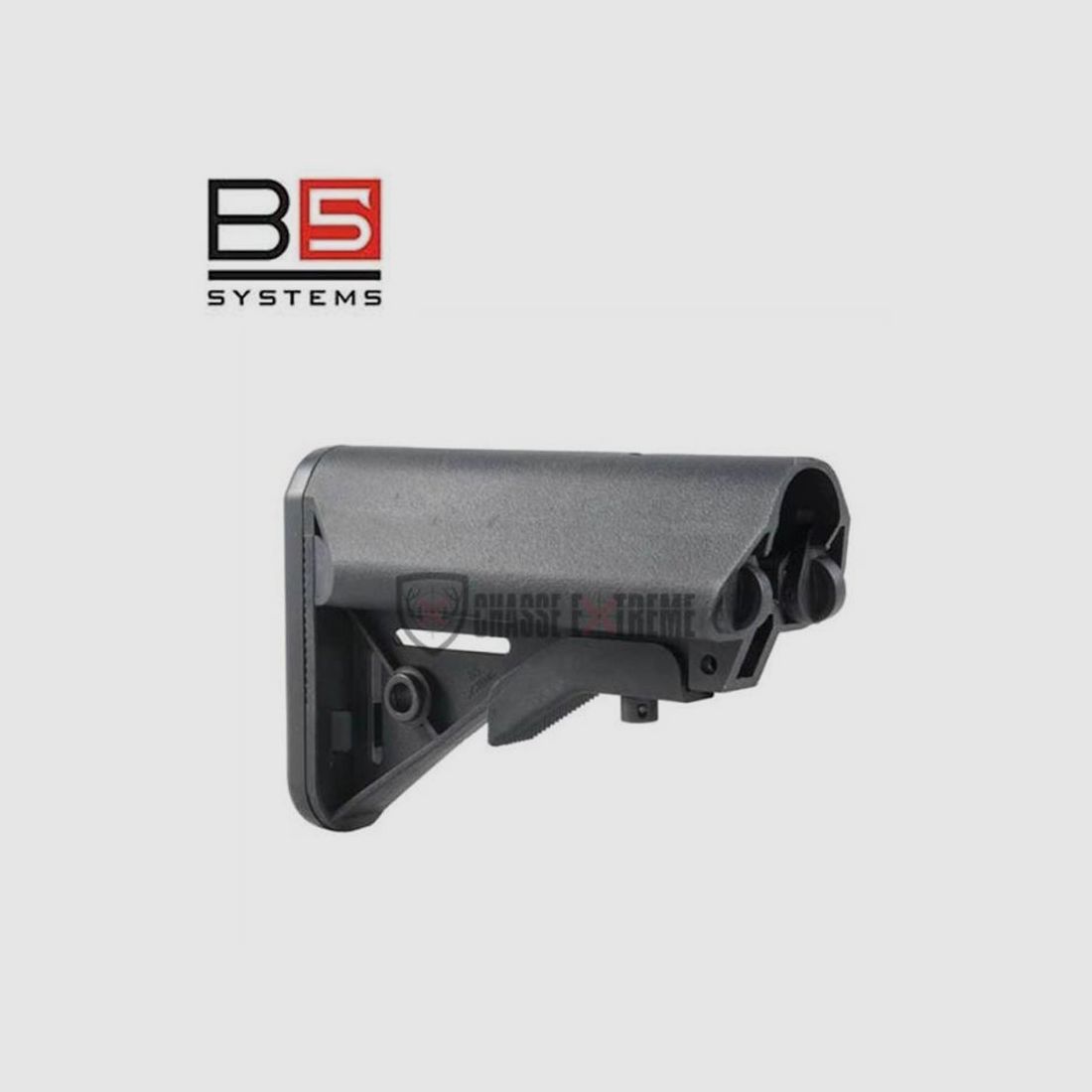 B5 SYSTEM Sopmod Ar15 Milspec Calcio Pieghevole Nero