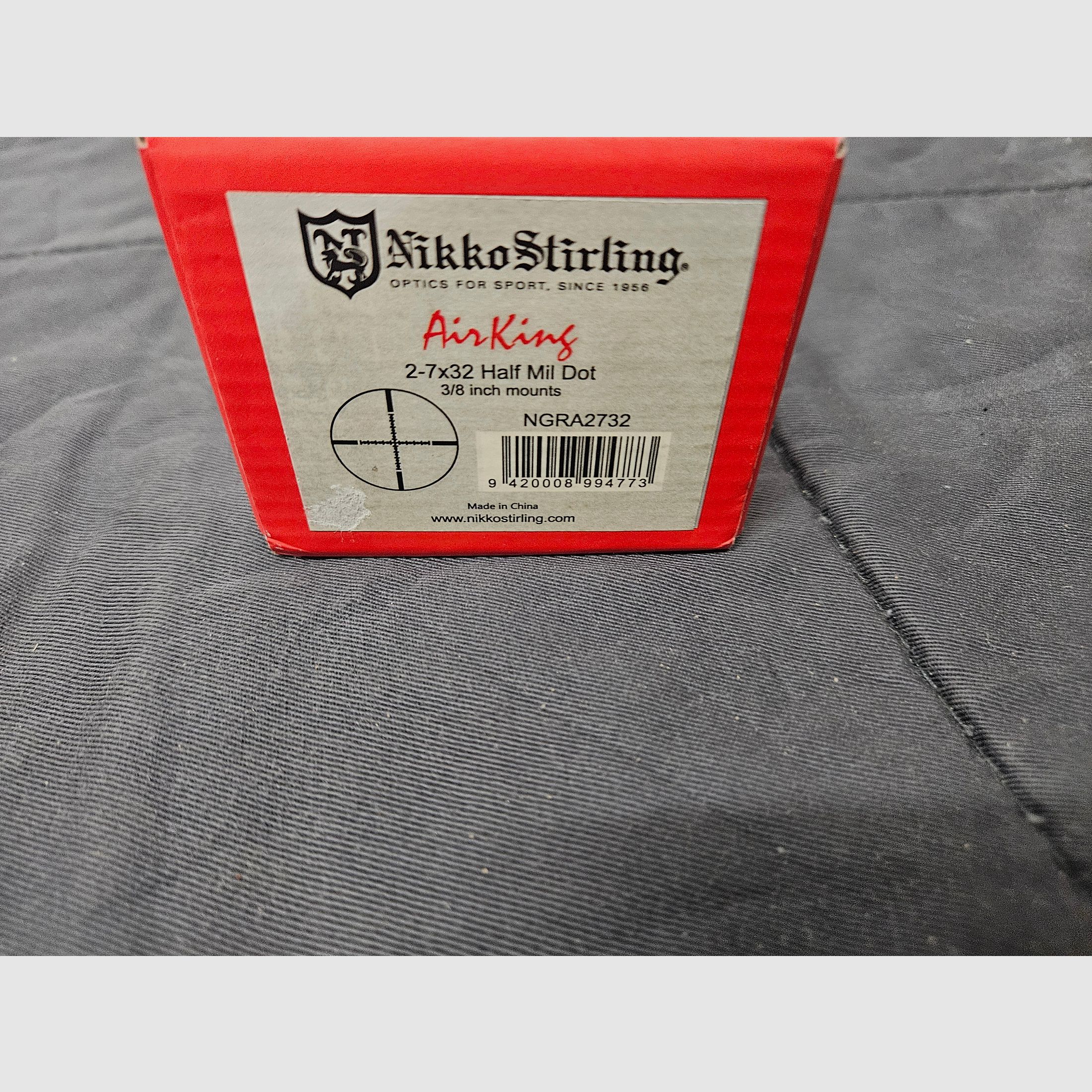 NIKKO STIRLING 2 -7X32 ZIELFERNROHR HALF MIL DOT (NGRA2732)