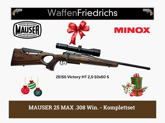 MAUSER 25 MAX Conjunto Completo - Armas Friedrichs