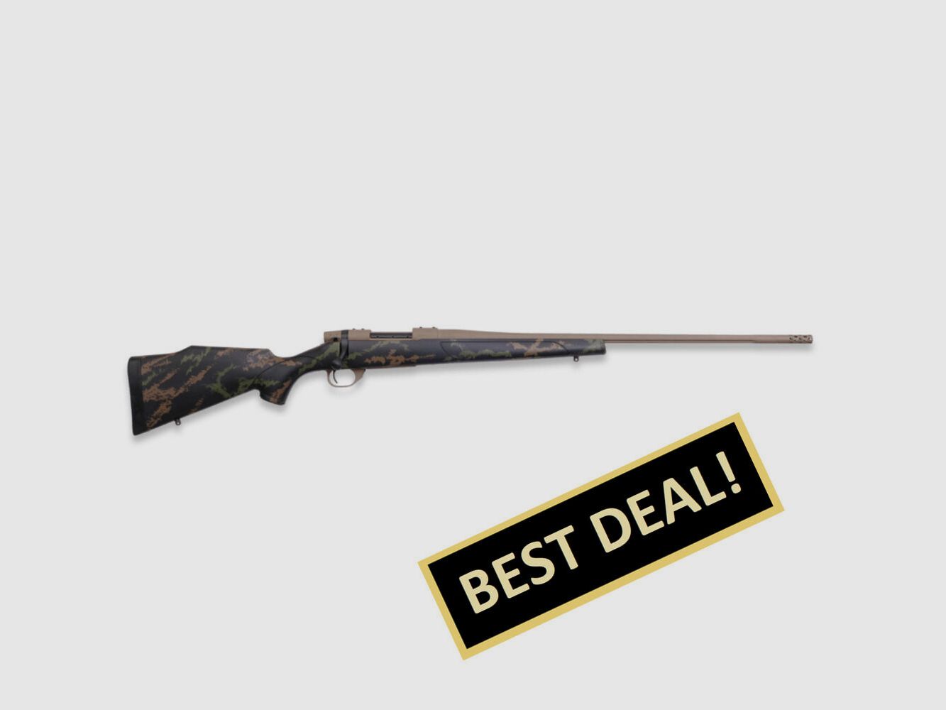 Weatherby VANGUARD HIGH COUNTRY .30-06 SPRING 24"/61CM FLUTED FDE CERAKOTE 1/2"-28