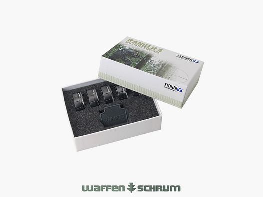 Steiner Ballistic Control Set für Ranger 4 Kappen + Schraubendreher Ranger 3-12x56 - 4-16x56