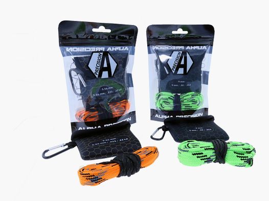 Cordon de nettoyage premium avec étui - Calibre facilement reconnaissable !