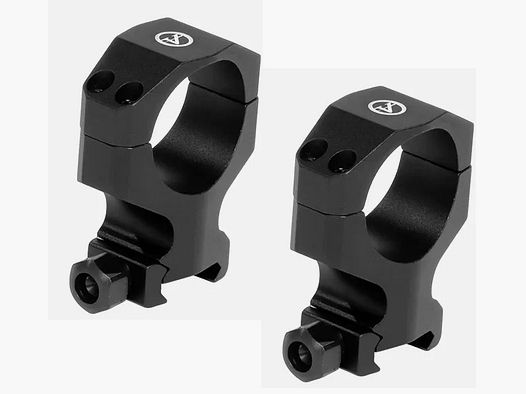 Los 2 Montageringe Athlon Optics Precision hoch 34mm schwarz matt Ref 701007