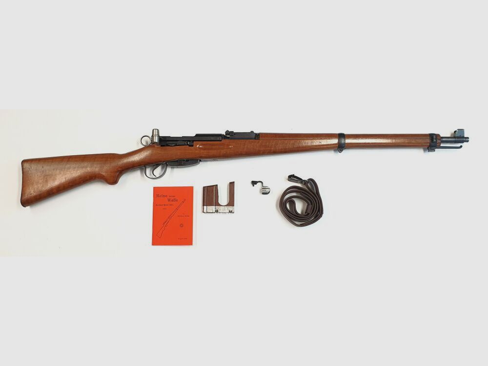 Waffenfabrik Bern Carabine à répétition Suisse Schmidt Rubin K31 Calibre 7,5x55 Swiss numéros correspondants + canon Hämmerli Match