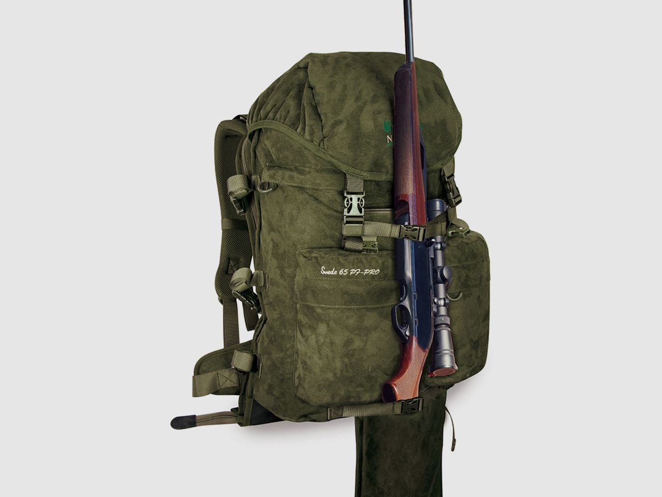 Jachtrugzak met geweertas Suede 65 liter PF Pro Nature van Marsupio, afbeelding 4 van 6