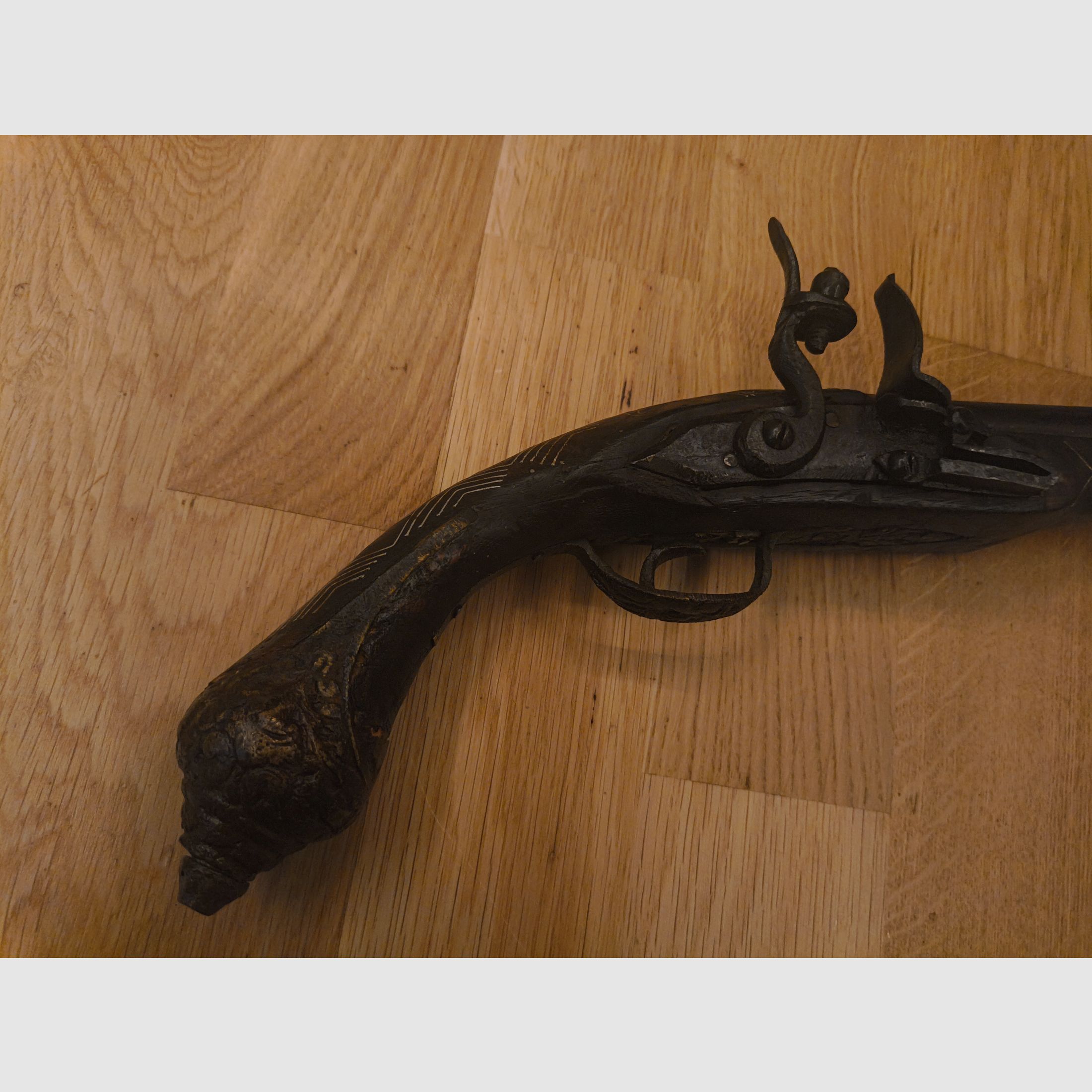 Steinschloss-Vorderlader-Pistole (Flintlock Pistol)