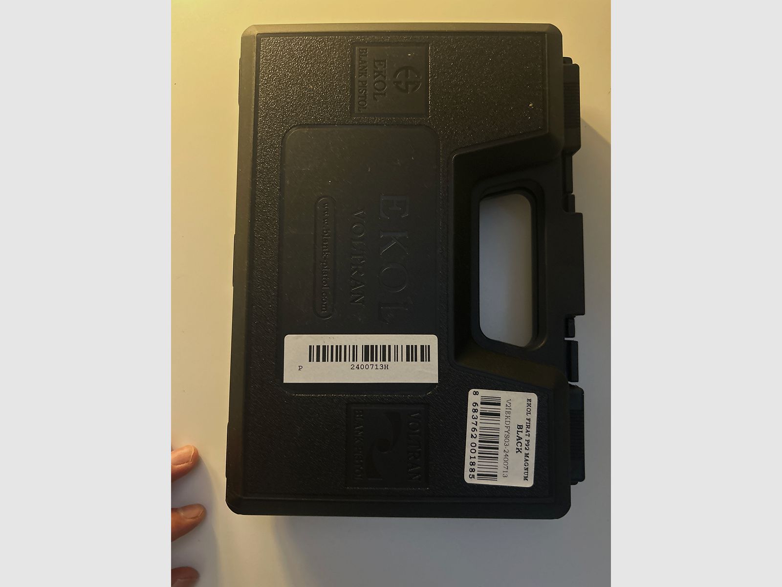 Magnum blank firing pistol Ekol P92 Magnum 9mm P.A.K. black