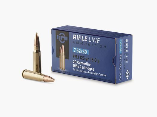 Privi Partizan 7,62x39 123 gr FMJ 20 stuks