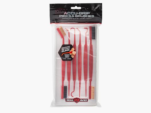 Gun Cleaning Set Real Avid - Brushes and Scrapers - Complete Maintenance - Performance and Durability