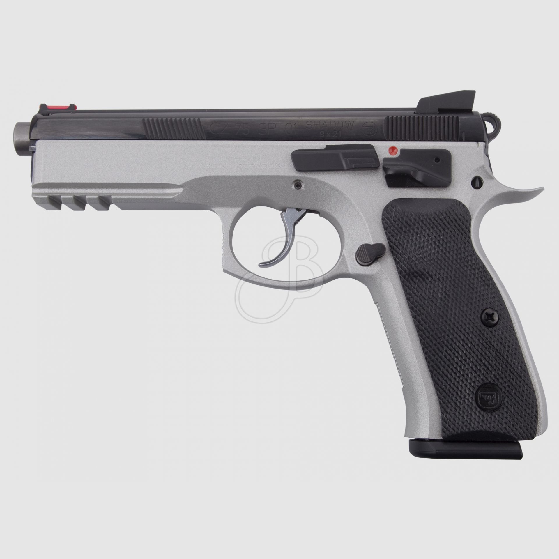 CZ 75 SP01 SHADOW Kal. 9×21 met 3 magazijnen